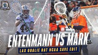 Save of the Year  Liam Entenmann (Notre Dame)  Will Mark (Syracuse) | Lacrosse Goalie Save Edit