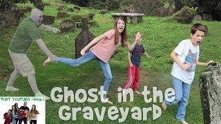 GHOST IN THE GRAVEYARD GAME Hide and Seek / That YouTub3 Family I Family Channel