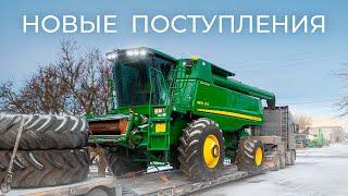 Комбайны, тракторы, сеялки, культиваторы, жатки б.у из США. John Deere, Claas, Horsch, Case, Amazone