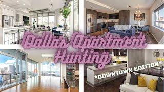 DALLAS TEXAS APARTMENT HUNTING 2021| UNDER $1500 *DOWNTOWN*