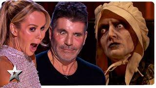 Scary Magic! Auditions That Left The Judges SPOOKED on Got Talent!