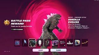 DESBLOQUEANDO la SKIN de *GODZILLA* en Fortnite!