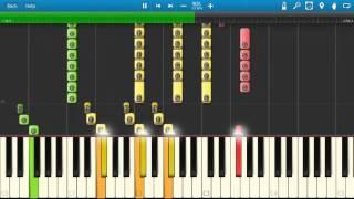 Nirvana - Rape Me - Piano Tutorial - Synthesia Cover