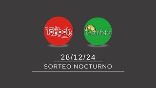 Sorteo Nocturno de Quiniela y Tómbola -28/12/2024