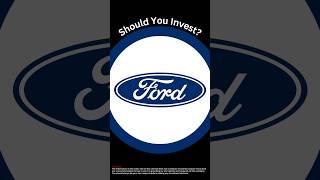 Should you buy Ford stock?  #growthshares #ford #fordmotorcompany