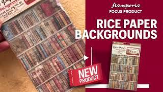 Rice Paper Backgrounds - focus product