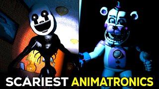 Top 10 SCARIEST Animatronics In FNAF!