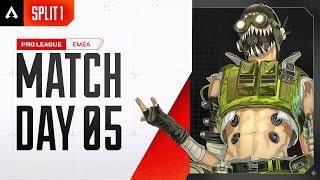 ALGS Year 5 Split 1 Pro League | Match Day 5 | EMEA | Groups A & C | Apex Legends