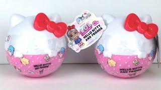 LOL Surprise HELLO KITTY & FRIENDS Mini Doll Capsules ️ Unboxing & Review #sanrio