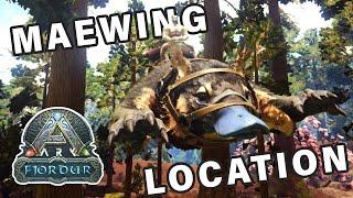 Where to find Maewing Spawn Location ► Ark Fjordur