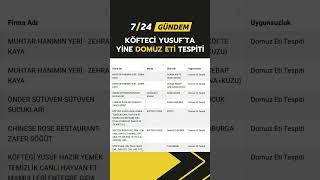 Köfteci Yusuf’ta Yine Aynı Rezalet!