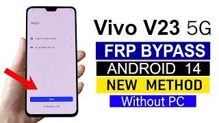 Vivo V23 5G  : Gmail Account Remove ANDROID 14 (Without pc)