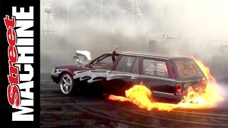 TUFFST Commodore Wagon Burnout Fire