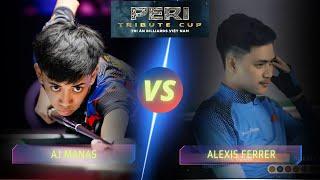 AJ MANAS VS ALEXIS FERRER | PERI TRIBUTE CUP 2025 #billiards #9ballpool #highlights #nineball