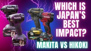 Who is the King of Japanese Impact Drivers?   Makita vs Hikoki!