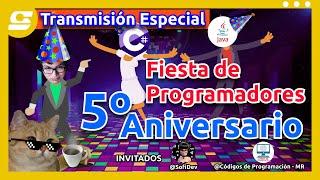 Fiesta de Programadores Reales - ANIVERSARIO 5 DE SIN RUEDA TECNOLÓGICA