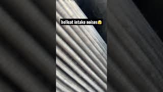 hellcat intake noises🫣 #foryou #explore #charger #dodge #hellcat #shorts #intake #supercharged