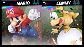 Super Smash Bros Ultimate Amiibo Fights   Request #9491 Mario vs Lemmy