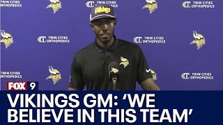 Vikings GM Kwesi Adofo-Mensah on 53-man roster: 'We believe in this team'