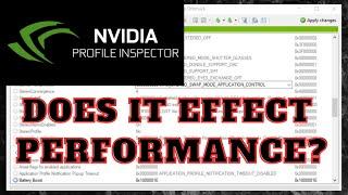 Nvidia Profile Inspector | Does it improve performance?