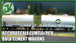 Accurascale Cemflo/PCV Bulk Cement Wagons - Unboxing and Review