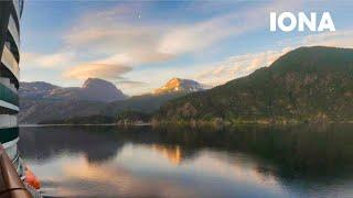 Norwegian Fjord - STUNNING timelapse from P&O Iona, all the way to OLDEN