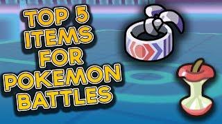 Top 5 Items For Pokemon Battling In Ultra Sun and Ultra Moon!