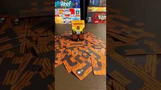 Fun compact card game to play | BANDIDO | woosung.boardgames #shorts #travelgame #cardgame
