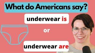 NOUNS that are used in the PLURAL FORM ONLY / ENGLISH GRAMMAR / AMERICAN PRONUNCIATION