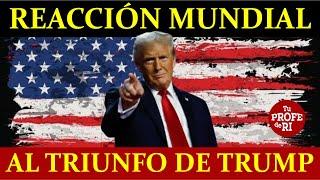 REACCIÓN MUNDIAL AL TRIUNFO DE TRUMP. EL #EURO SE DESPLOMA. #EUROPA EN PÁNICO. PESO MEXICANO FUERTE