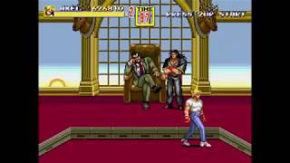 STREETS OF RAGE 2 ALL BOSS FIGHTS | SEGA GENESIS | SEGA | AGMC ROOM 237 HD