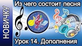 Урок 14 - Дополнения к урокам 1-6 | Из чего состоит песня | Easy Music Learning