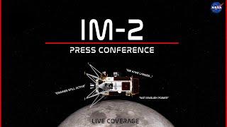 LIVE! IM-2 Mission Update Press Conference