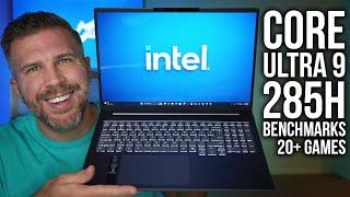 HUGE Intel Comeback? Intel Core Ultra 9 285H 20+ Benchmarks and Games with Intel Arc 140T! LIVE