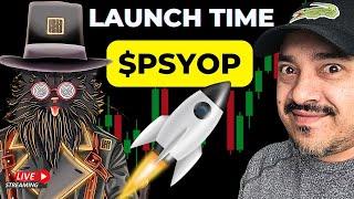 URGENT | $PSYOP memecoin launches right now