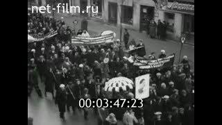 1938г. Казань. Военный парад и демонстрация 7 ноября