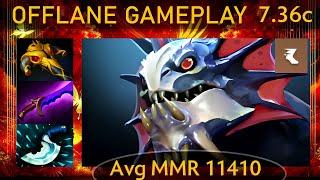 ⭐ 7.36c Slardar |KDA - 35 KP - 73%| Offlane Gameplay - Dota 2 Top MMR