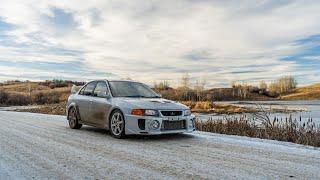 Mitsubishi Evolution 5 Rally Run. Full Cinematic Driving. Full Exhuast and Turbo Sounds POV