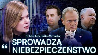 NIE MÓWIĄ WSZYSTKIEGO? POLSKA ZAGROŻONA? DR HAB. BRODZIŃSKA-MIROWSKA: PiS ZJEDNOCZONY STRACHEM