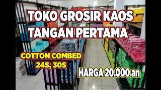 Toko Grosir Kaos Polos Paling Recomended Murah dan Lengkap !