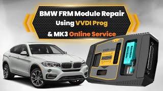 BMW FRM Module Repair Using VVDI Prog & MK3 Online Services