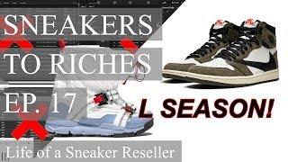 Sneakers To Riches Ep 17 – Travis Scott Jordan 1 - Mars Yard Overshoe - FAIL BOTTING