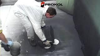 Spraying polyurea on water | Prokol Coating Group