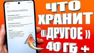 Как очистить ДРУГИЕ ФАЙЛЫ в Хранилище на Телефоне Android xiaomi. Как удалить ДРУГОЕ на смартфоне ?