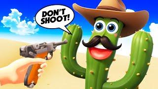 My BEST Friend is a CACTUS And I Shot Him! - Kill It With Fire 2