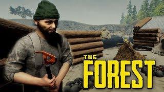 СТРОИМ СВОЮ ДЕРЕВНЮ В ЛЕСУ! (УГАР) - The Forest