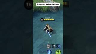 Alucard Wheel Chair skin crying  #mlbbnewskin #mlbbnewhero