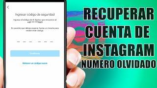 Recuperar cuenta de Instagram sin correo y numero