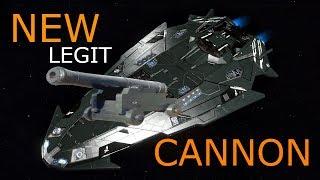 Elite Dangerous - Trying out my NEW Cannon - Anaconda PVE Combat