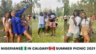 NIGERIANS  IN CALGARY  ANNUAL SUMMER PICNIC 2021 | THE NOVEMBER COUPLE